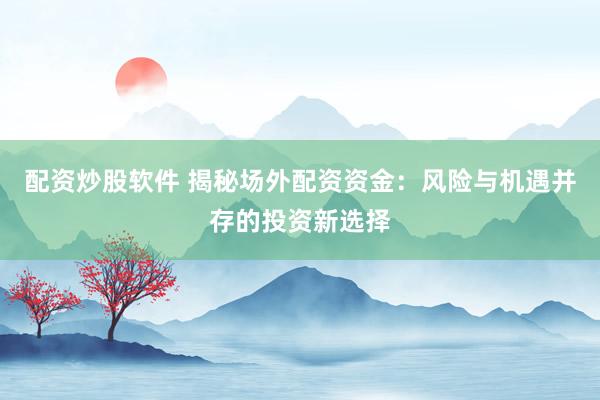 配资炒股软件 揭秘场外配资资金：风险与机遇并存的投资新选择