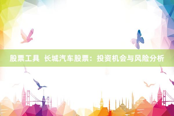 股票工具  长城汽车股票：投资机会与风险分析